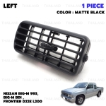 ช่องแอร์ ช่องปรับแอร์ ข้างซ้าย 1 ชิ้น สีดำ สำหรับ Nissan Big-M 993,Big-M BDI,Frontier D22 ปี 1986-2005